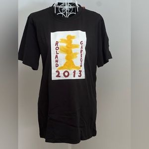 RG Roland Garros 2013 tennis tee t shirt top short sleeve Paris grand slam